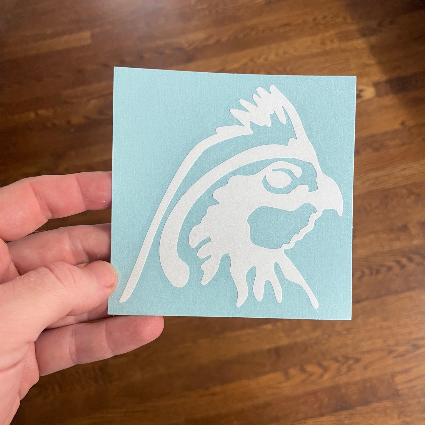 Bobwhite Quail Head Vinyl Cutout Decal