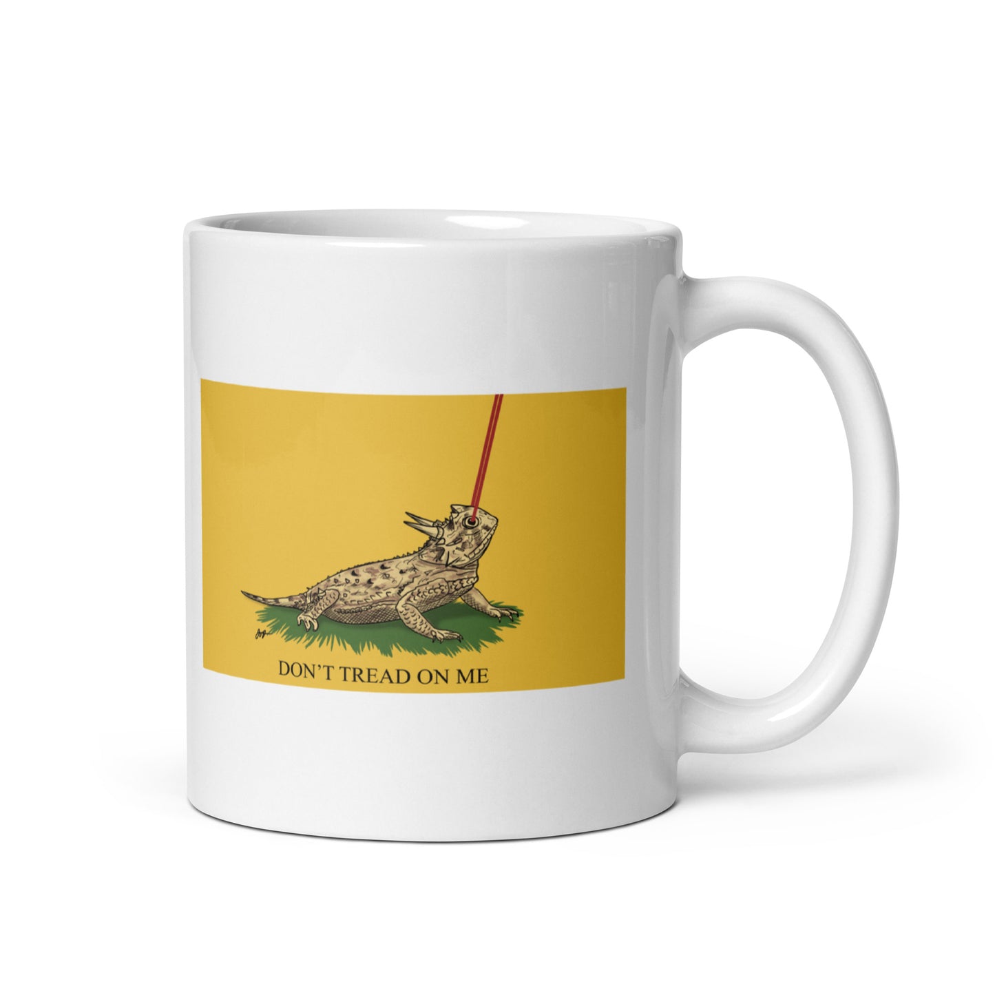 Horned Lizard Don't Tread on Me Mug