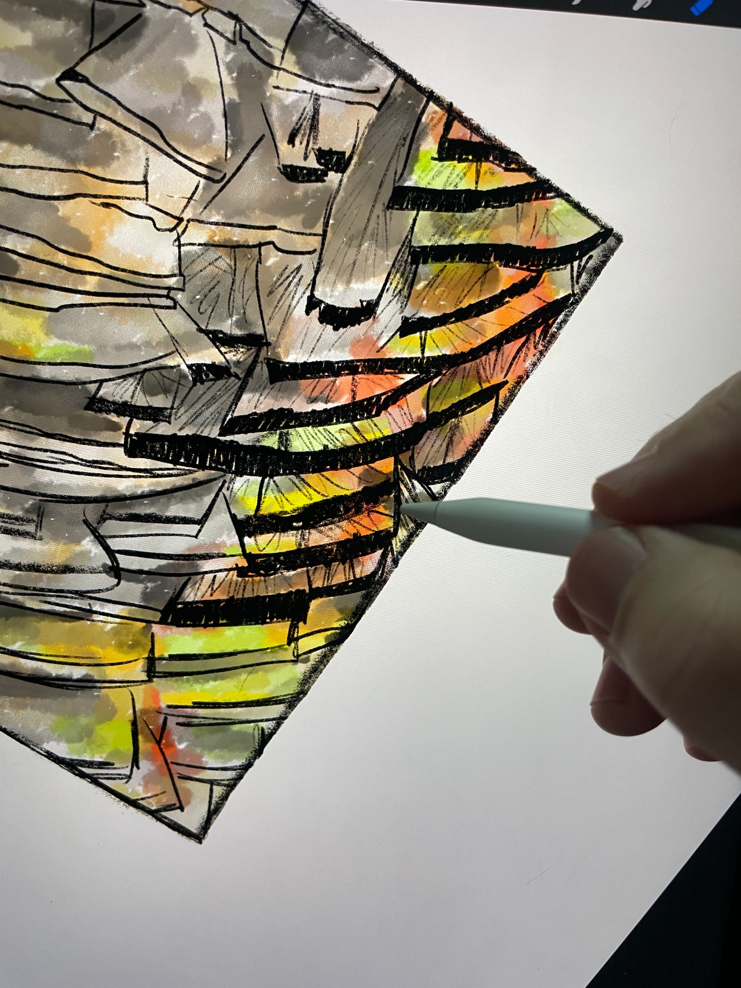 Turkey Feathers Print Ed. of 100 (Frame not included)