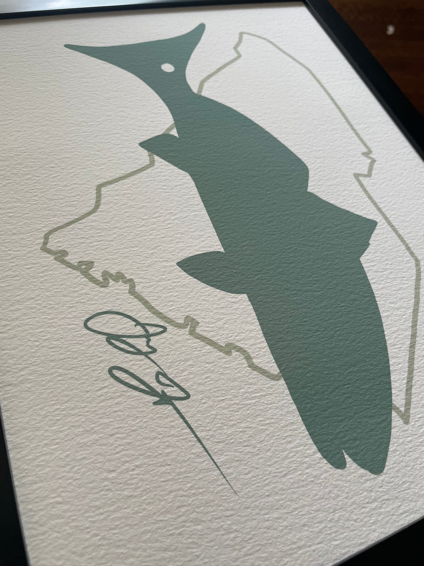 Open Edition: SC Redfish Print (Frame not included)