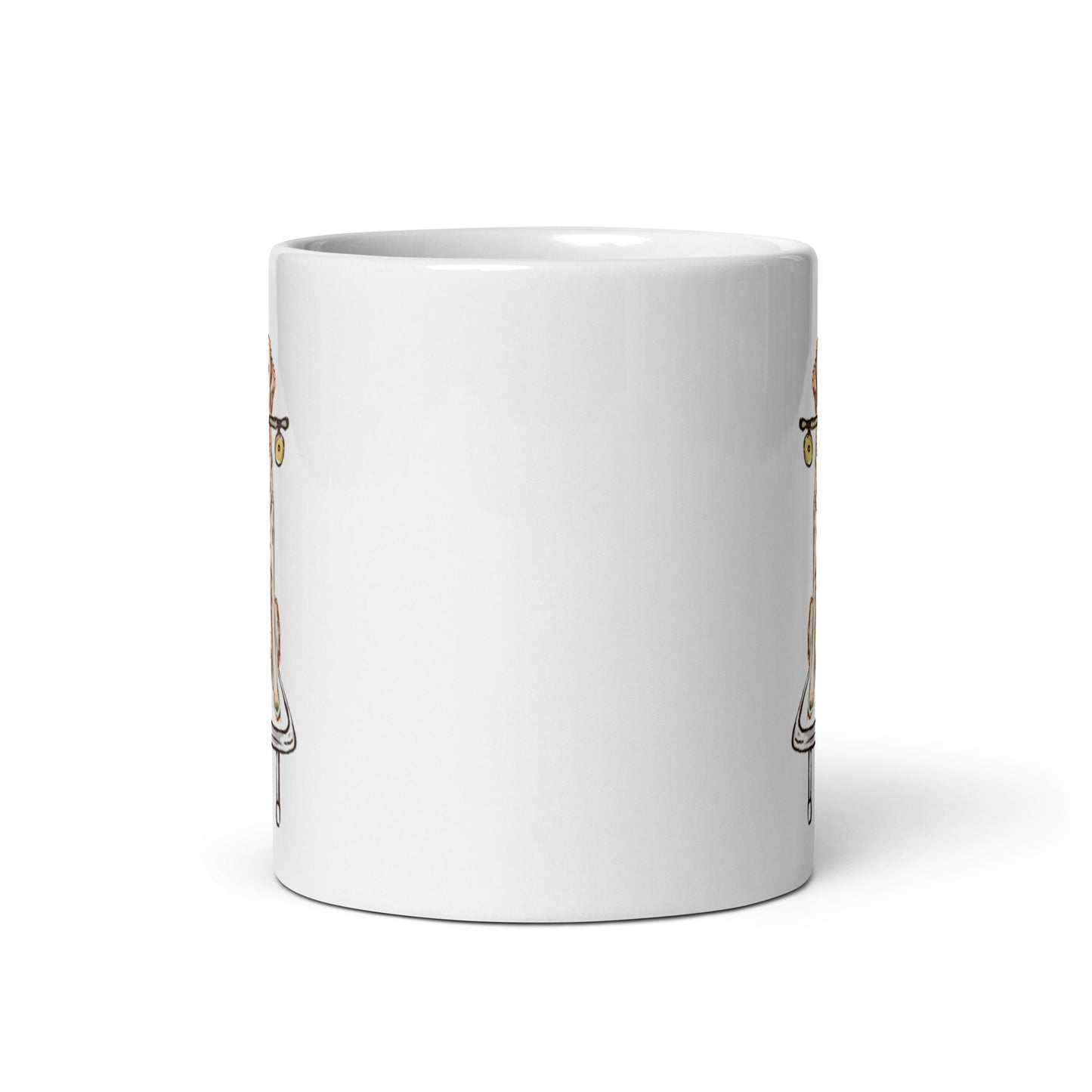 Golden Retriever Fly Fishing Coffee Mug