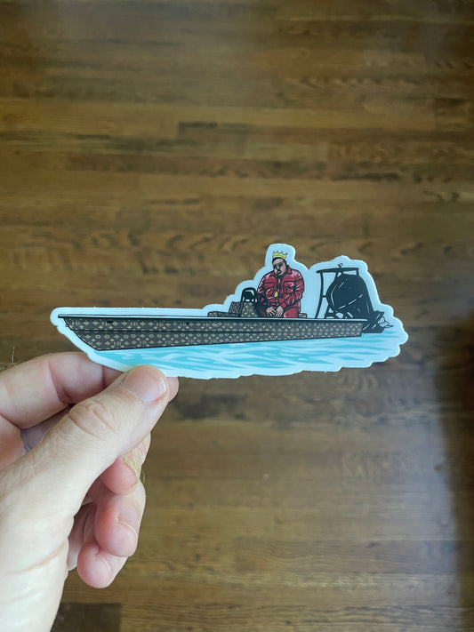 Biggie Small Skiff Decal