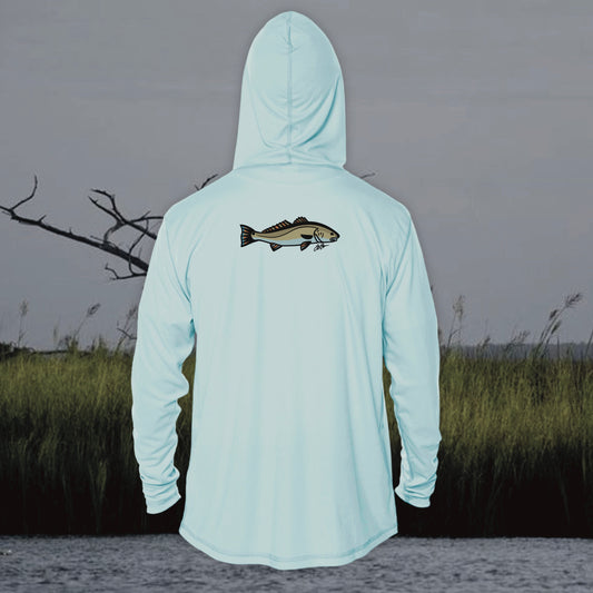 Simple Redfish Performance Fishing Sun Shirt