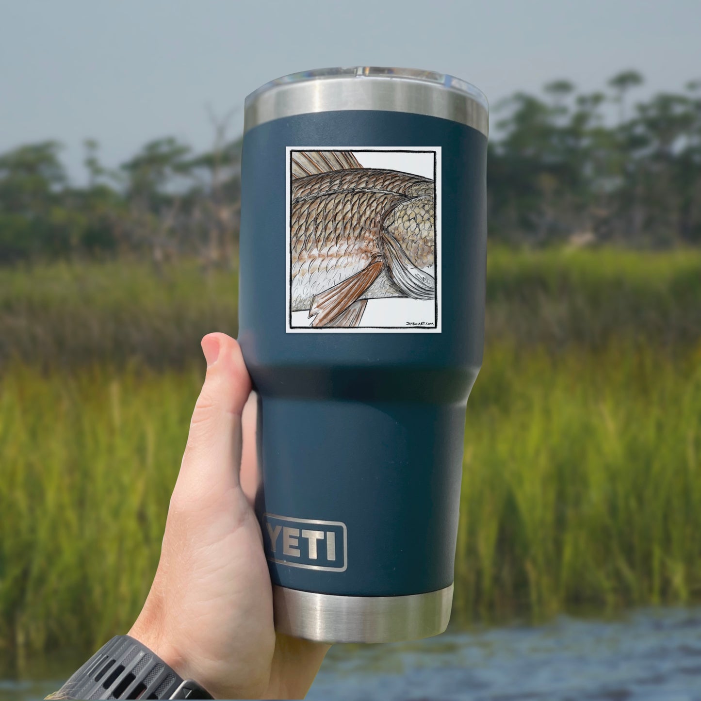 Wildlife Series: Redfish Decal
