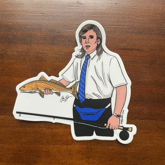 Michael’s First Redfish Decal