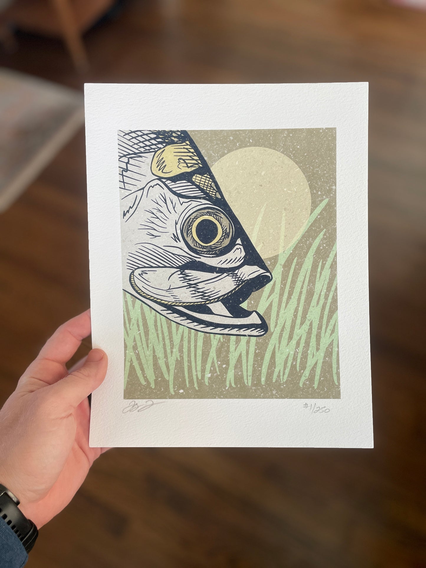 Micro Tarpon Print