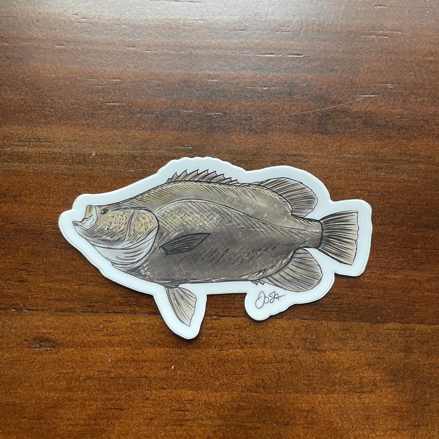 Triple Tail Decal