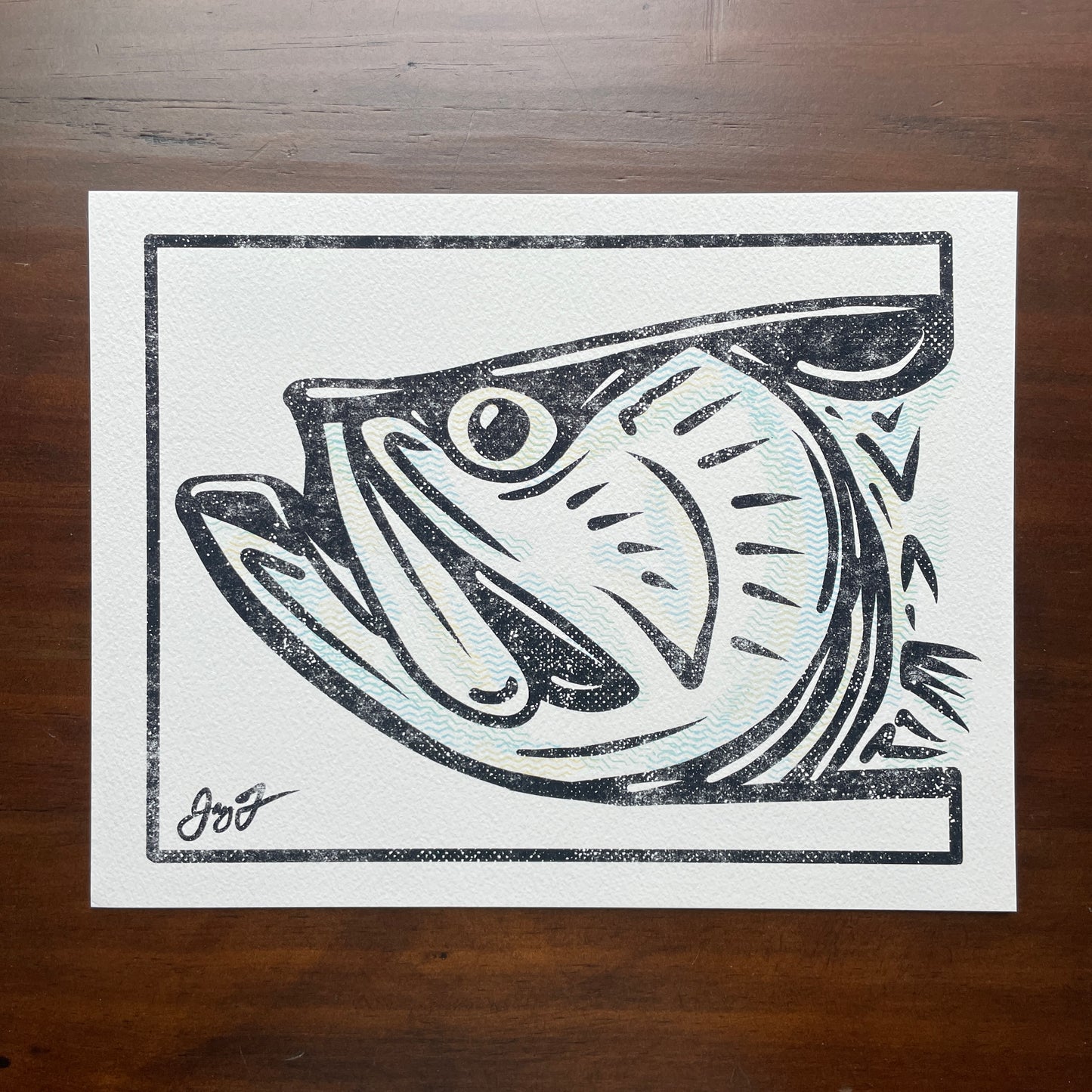 Open Edition: Tarpon Print (Frame not included)
