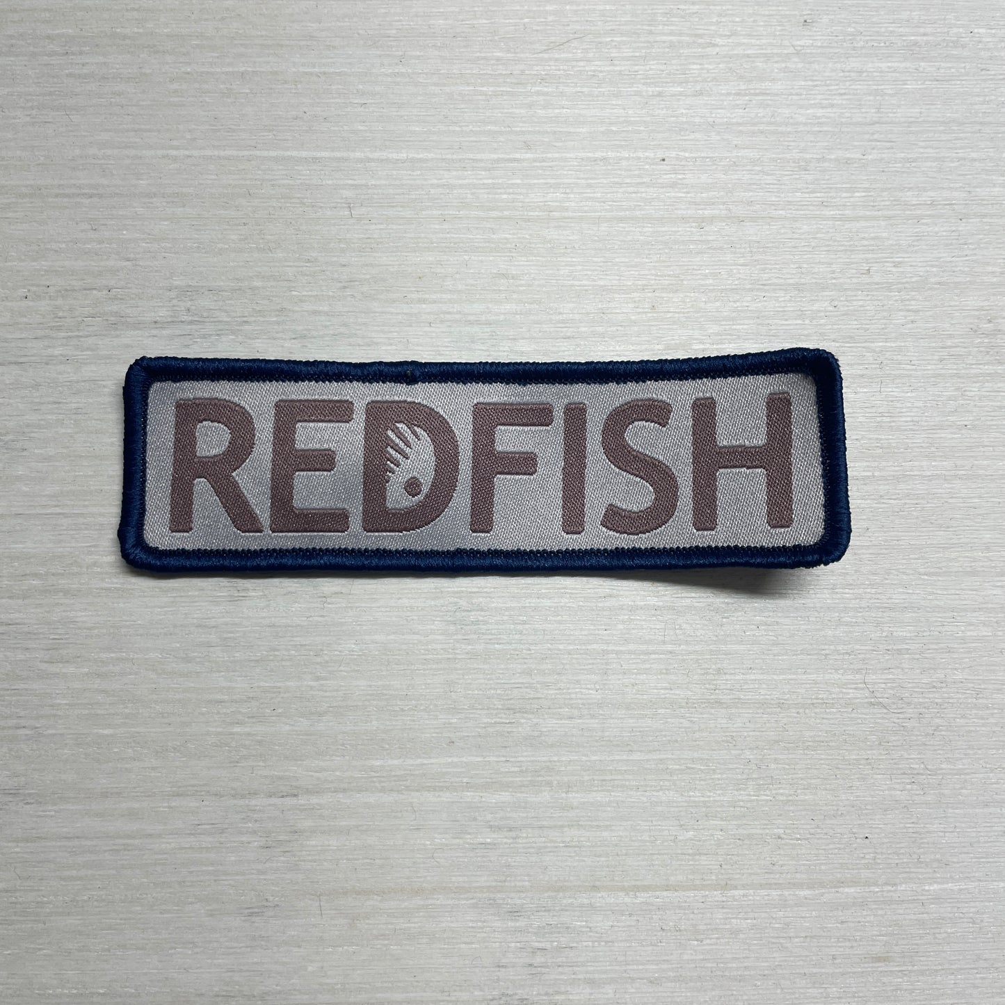 Redfish Hat Patch with Iron on Backing by Jaybo Art