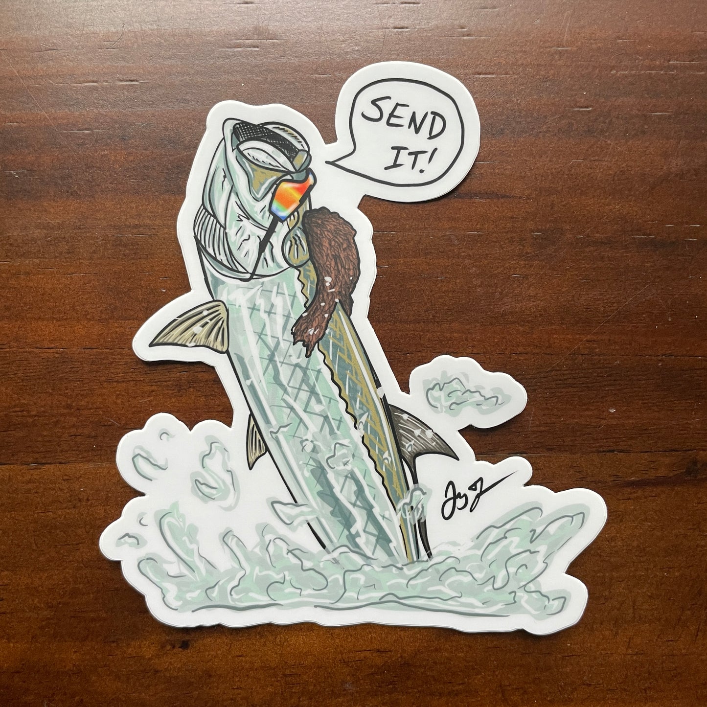 Send it Tarpon Decal