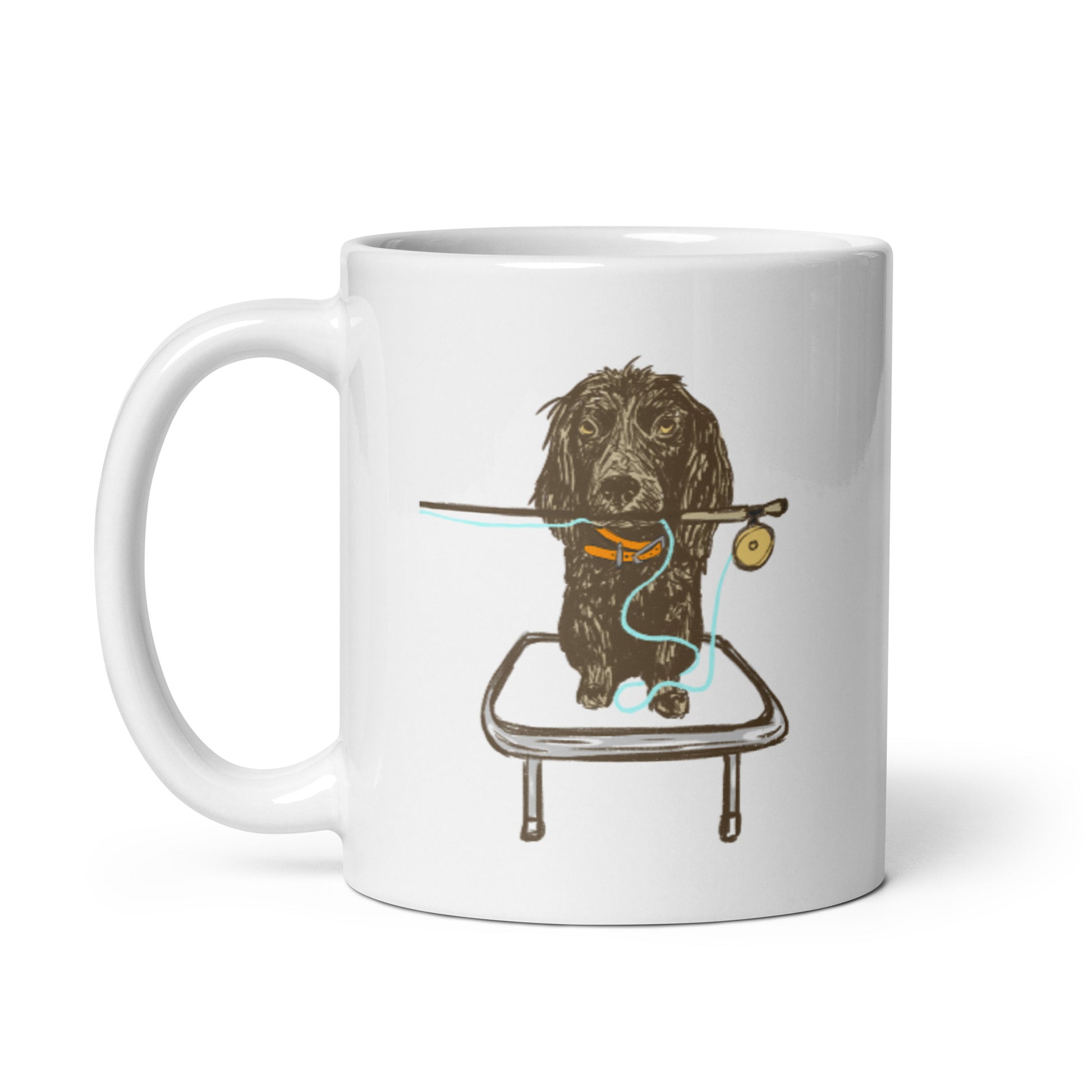 Boykin Fly Fishing Coffee Mug – Jaybo Art