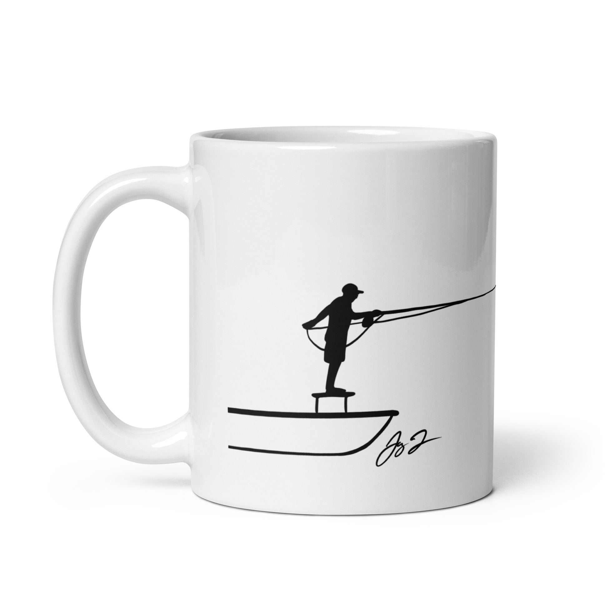 Fly Caster Coffee Mug – Jaybo Art